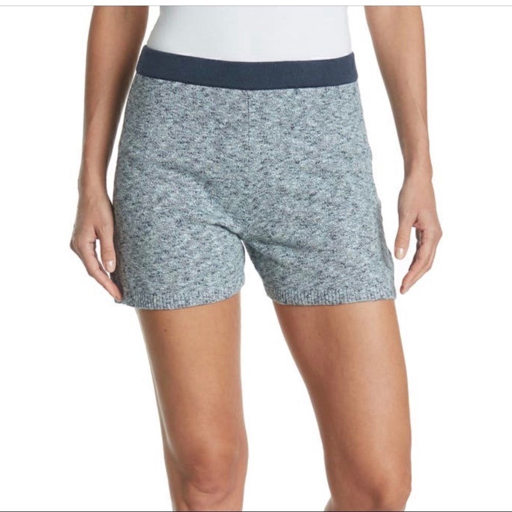 NAADAM high waisted bike shorts grey cotton cashmere blend size M